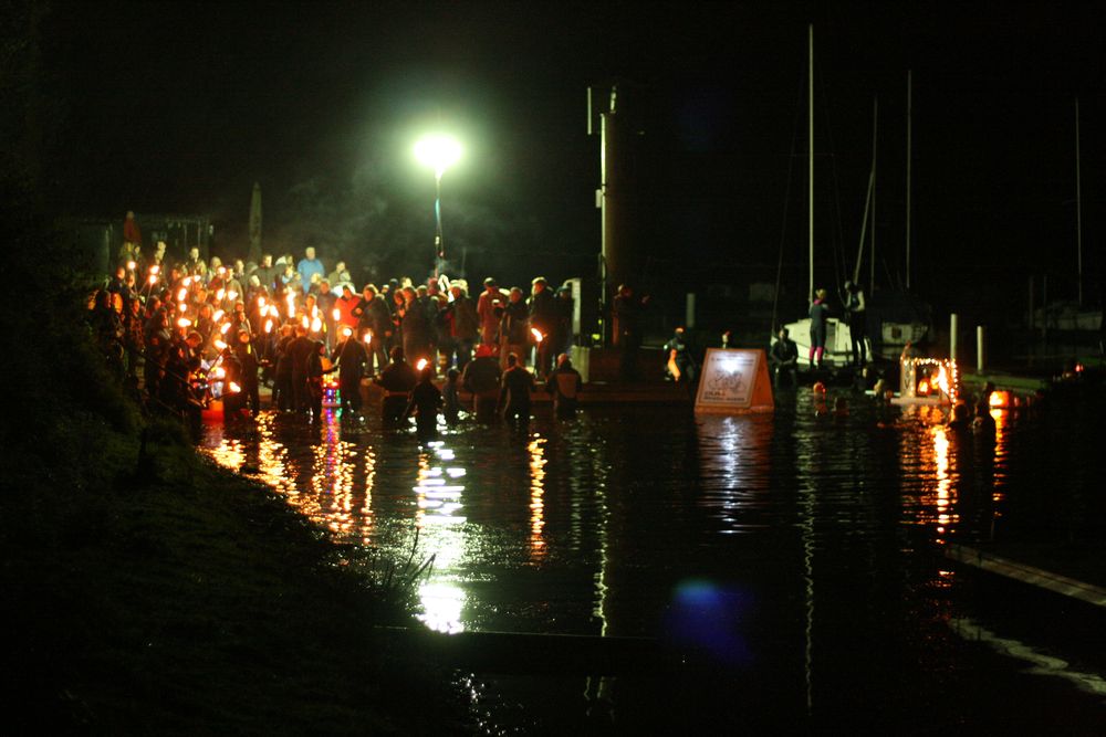 Fackelschwimmen